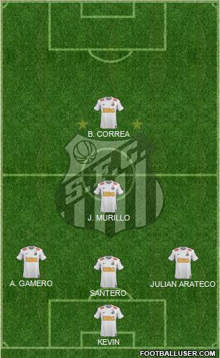 Santos FC Formation 2013