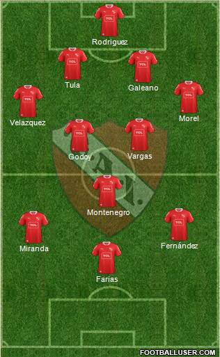 Independiente Formation 2013