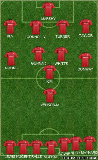 Cardiff City Formation 2013