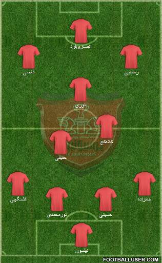 Persepolis Tehran Formation 2013