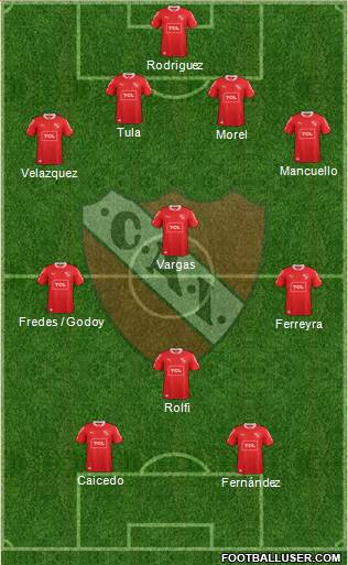 Independiente Formation 2013