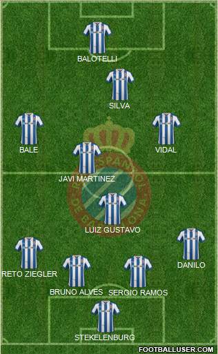 R.C.D. Espanyol de Barcelona S.A.D. Formation 2013