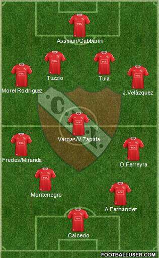 Independiente Formation 2013
