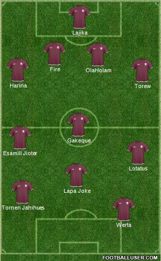 Qatar Formation 2013