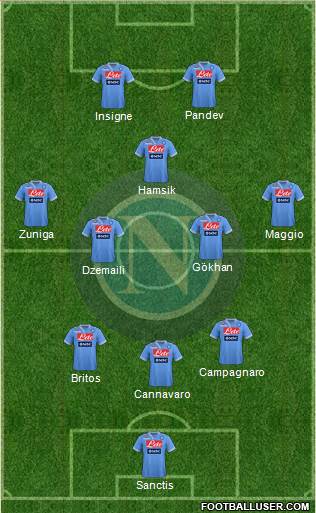 Napoli Formation 2013