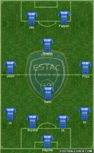 Esperance Sportive Troyes Aube Champagne Formation 2013