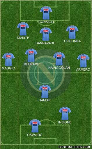 Napoli Formation 2013