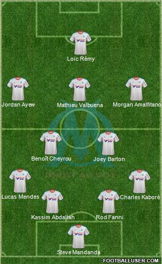 Olympique de Marseille Formation 2013