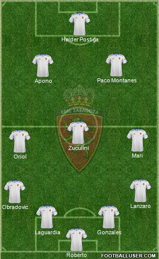 R. Zaragoza S.A.D. Formation 2013