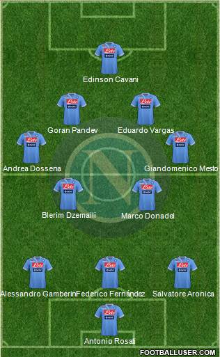 Napoli Formation 2013