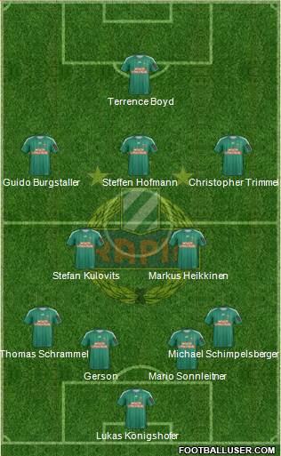 SK Rapid Wien Formation 2013