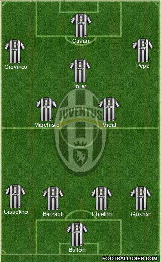 Juventus Formation 2013
