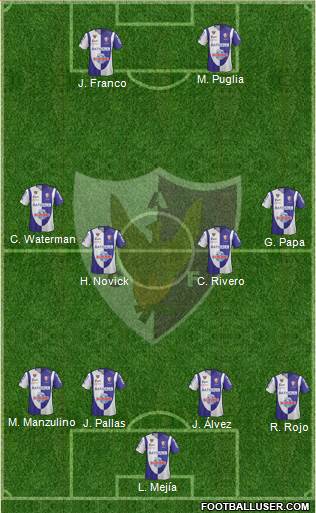 Centro Atlético Fénix Formation 2013