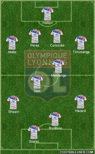Olympique Lyonnais Formation 2013