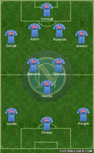 Napoli Formation 2013