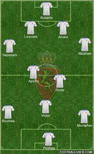 R. Zaragoza S.A.D. Formation 2013