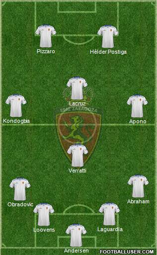 R. Zaragoza S.A.D. Formation 2013