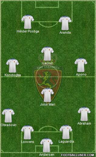 R. Zaragoza S.A.D. Formation 2013