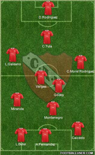 Independiente Formation 2013