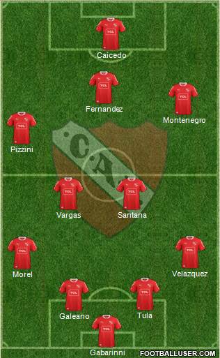Independiente Formation 2013