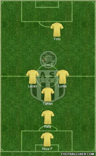 LASK Linz football formation