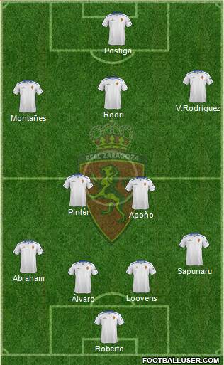R. Zaragoza S.A.D. Formation 2013