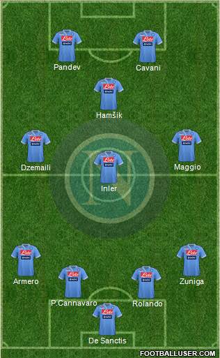 Napoli Formation 2013