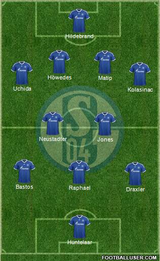 FC Schalke 04 Formation 2013