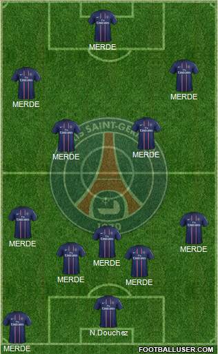 Paris Saint-Germain Formation 2013