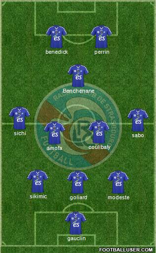 Racing Club de Strasbourg-Football Formation 2013