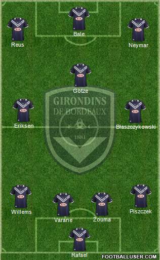 FC Girondins de Bordeaux Formation 2013