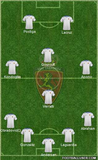R. Zaragoza S.A.D. Formation 2013