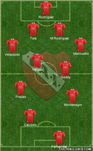 Independiente Formation 2013