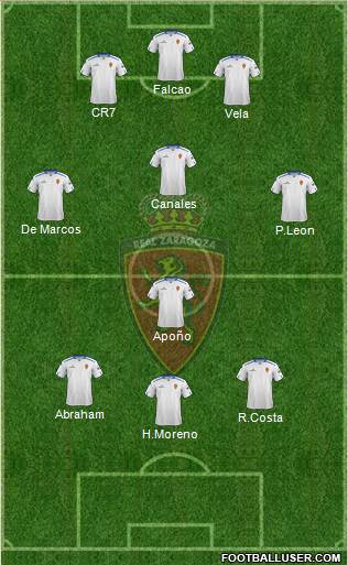 R. Zaragoza S.A.D. Formation 2013