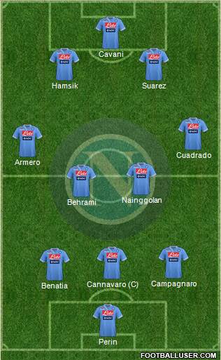 Napoli Formation 2013
