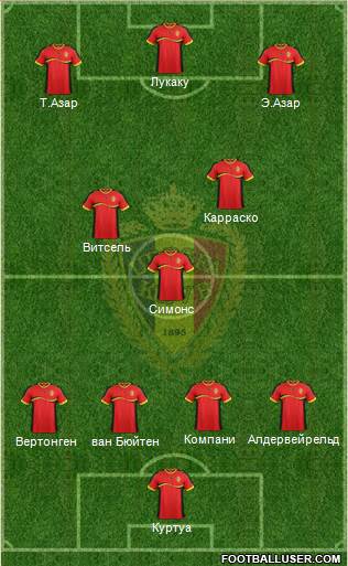 Belgium Formation 2013