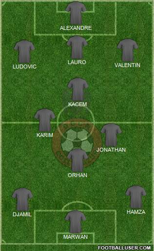 OGC Nice Côte d'Azur Formation 2013