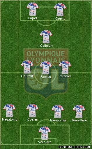 Olympique Lyonnais Formation 2013