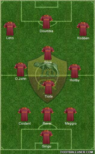AS Roma Formation 2013