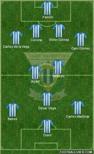 C.D. Leganés S.A.D. football formation