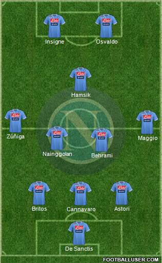 Napoli Formation 2013