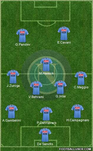 Napoli Formation 2013
