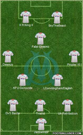 Olympique de Marseille Formation 2013