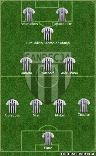Sandecja Nowy Sacz Formation 2013