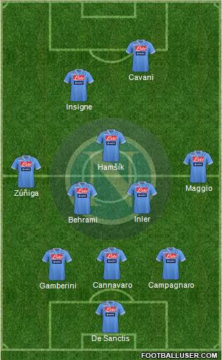 Napoli Formation 2013