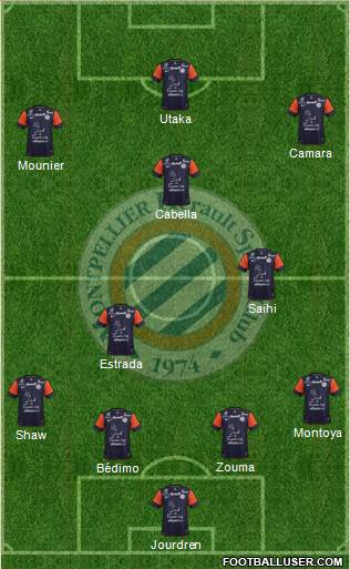Montpellier Hérault Sport Club Formation 2013