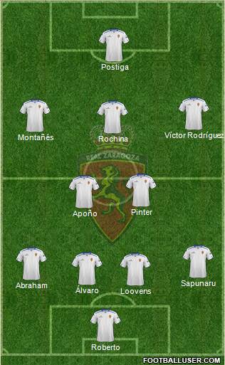 R. Zaragoza S.A.D. Formation 2013