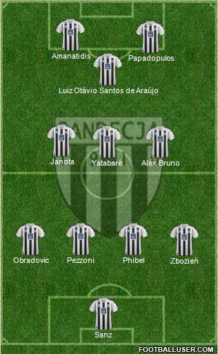 Sandecja Nowy Sacz Formation 2013