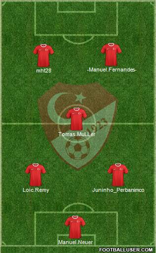 Turkey Formation 2013