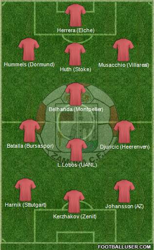 Zamora C.F. Formation 2013